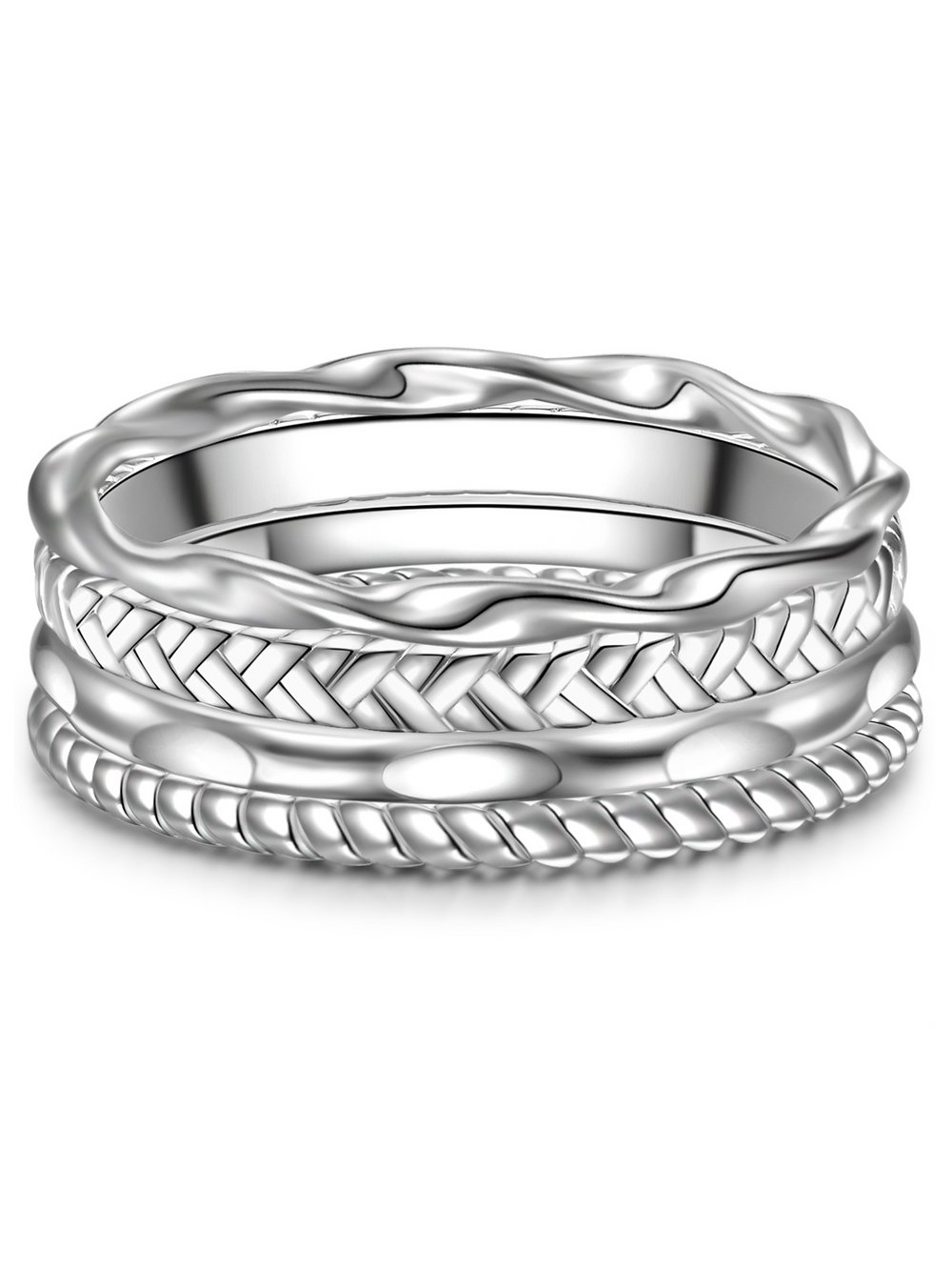 Glanzstücke München Ring - Damen silber, 56 Image
