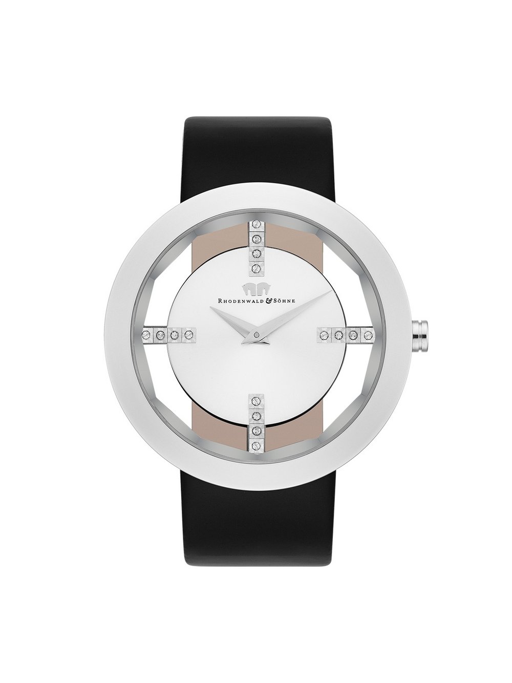 Rhodenwald & Söhne Armband-Uhr Damen silber, ONE SIZE