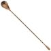 Winco BABS-12AC 12" Bar Spoon w/ Teardrop End, Antique Copper Finish