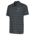 Men's Antigua Charcoal Azules de Veracruz Compass Polo