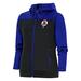 Women's Antigua Royal/Charcoal Baltimore Elite Giants Protect Full-Zip Hoodie Jacket