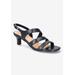 Women's Como Sandals by Easy Street in Navy (Size 8 1/2 M)