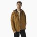 Dickies Men's Skateboarding Duck Shirt Jacket - Brown Size L (TJSK5)