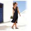Jerseykleid LASCANA Gr. 36, N-Gr, schwarz Damen Kleider Strandkleider Bestseller