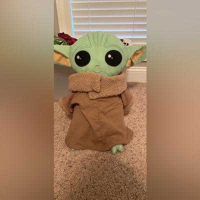 Disney Toys | Baby Yoda Plushie Duo | Color: Green | Size: O/S