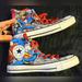 Converse Shoes | Dc Comics Superman Converse Unisex Hi Top Sneaker M5/W7 | Color: Gray/Red | Size: 7