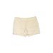 Ann Taylor LOFT Shorts: Ivory Brocade Bottoms - Women's Size 4