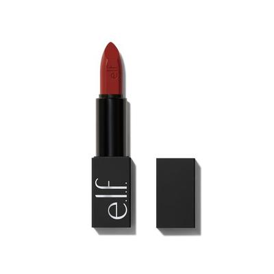 e.l.f. Cosmetics O FACE Satin Lipstick In Do Not Disturb - Vegan and Cruelty-Free Makeup