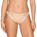 Deauville Rio-Slip, Spitze, Stickerei, teiltransparent, uni, für Damen