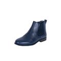 Apple of Eden Chelsea-Boots Damen blau, 37