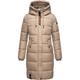 Marikoo Steppmantel Damen taupe, L