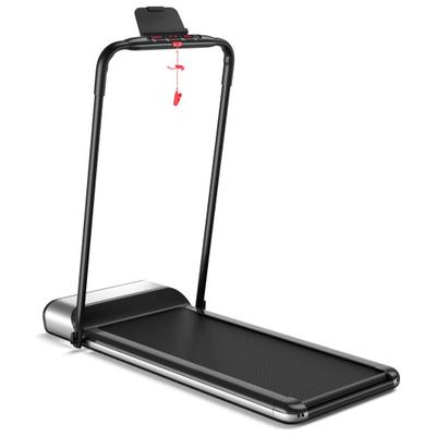 Costway Ultra-thin Electric Folding Motorized Treadmill with LCD Monitor Low Noise