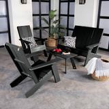 Italica Modern Adirondack Conversation Set