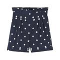 name it - Paperbag-Shorts Nkffann Gepunktet In Dark Sapphire, Gr.152