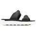 Sorel VIIbe Twist Slide Sandals - Women's Black/Sea Salt 7 US 2039961-010-7