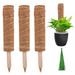 HOTWINTER Moss Pole Moss Stick for Potted Plants Plant Support for Climbing Plants Monstera Coir Totem Pole