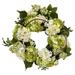 Nearly Natural 22 Hydrangea Wreath