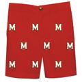Toddler Red Maryland Terrapins Structured Shorts