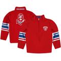 Toddler Red Radford Highlanders Quarter-Zip Jacket