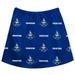 Girls Toddler Blue New Orleans Privateers All Over Print Skirt