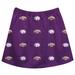 Girls Youth Purple North Alabama Lions All Over Print Skirt