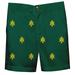 Youth Green Arkansas Tech Team Logo Structured Shorts