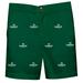 Youth Green Babson Beavers Team Logo Structured Shorts