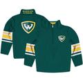 Toddler Green Wayne State Warriors Quarter-Zip Jacket