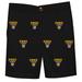 Youth Black Fort Hays State Tigers Team Logo Structured Shorts