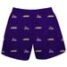 Youth Purple James Madison Dukes Team Print Pull On Shorts