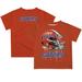 Toddler Orange Florida Gators Team Logo Dripping Helmet T-Shirt