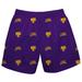 Youth Purple Minnesota State Mavericks Team Print Pull On Shorts