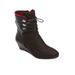 Extra Wide Width Women's The Nala Boot by Comfortview in Black (Size 9 WW)