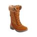 Plus Size Women's The Eileen Waterproof Boot by Comfortview in Tan (Size 11 W)