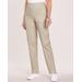 Blair DenimEase Flat-Waist Pull-On Jeans - Grey - 6PS - Petite Short