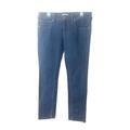 Free People Jeans | Free People Skinny Jeans Women’s 30 Denim Zip Ankle Mid Rise Med Dark Wash. | Color: Blue | Size: 30