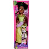 Disney Toys | Disney Princess Playdate Tiana 32" Tall Poseable Doll Storytelling & Accessories | Color: Green/Purple | Size: Osbb