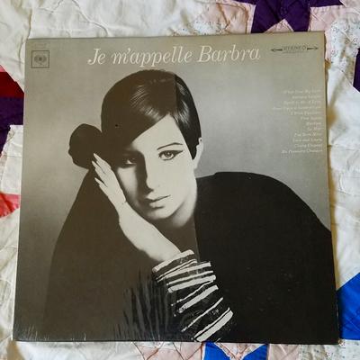 Columbia Media | 1966 Barbra Streisand "Je M' Appelle Barbra" Vinyl Record | Color: Black/Gray | Size: Os