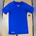 Under Armour Shirts | Men’s Short Sleeve Seamless Top | Color: Blue | Size: S/M