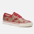 Coach Shoes | Citysole Skate Sneaker With Heart Print | Color: Red/Tan | Size: Various