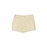 Lands' End Cargo Shorts: Ivory Solid Bottoms - Women's Size 0