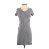 Old Navy Casual Dress - Shift: Gray Solid Dresses - Women's Size Small