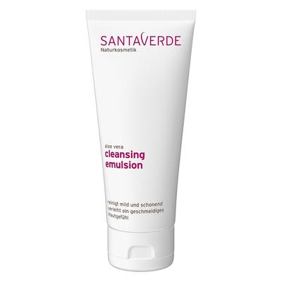 Santaverde Aloe Vera Reinigungsemulsion ohne Duft Gesichtsemulsion 100 ml
