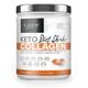 K-GEN Diet Shake Meal Replacement Keto Collagen Powder | Multi Collagen Protein with MCT Oil, Vitamin C | Advanced Keto Complete Powder for Meal Replacement Gluten & Sugar Free (Salted Caramel 500g)