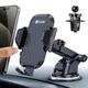 andobil Car Phone Holder, [Ultra Stable] 4in1 Universal Handsfree Super Suction Car Phone Mount for Dashboard Windscreen Air Vent, Compatible with iPhone 12 Pro Max 11 XR, Samsung Galaxy S21 S20