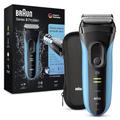 Braun Series 3 ProSkin 3045s Electric Shaver, Black/Blue