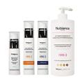 Nubiance - Complete range of hyperpigmentation correctors for face, hands and neckline. Contains 4 products : 1 SPF30 day care, 1 night care, 1 body lotion and anti dark spot serum. Made in France