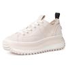 Plateausneaker TAMARIS "Milena", Damen, Gr. 40, beige (creme), Textil, Synthetik, sportlich, Schuhe, Freizeitschuh, Halbschuh, Schnürschuh mit Touch-It Ausstattung