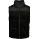 Jerseyweste URBAN CLASSICS "Herren Cord Vest" Gr. 4XL, schwarz (black) Herren Westen