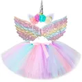 Jupe tutu Moelleuse pour Bol Mini Jupes en Tulle Costume d'Halloween Tenues d'Anniversaire